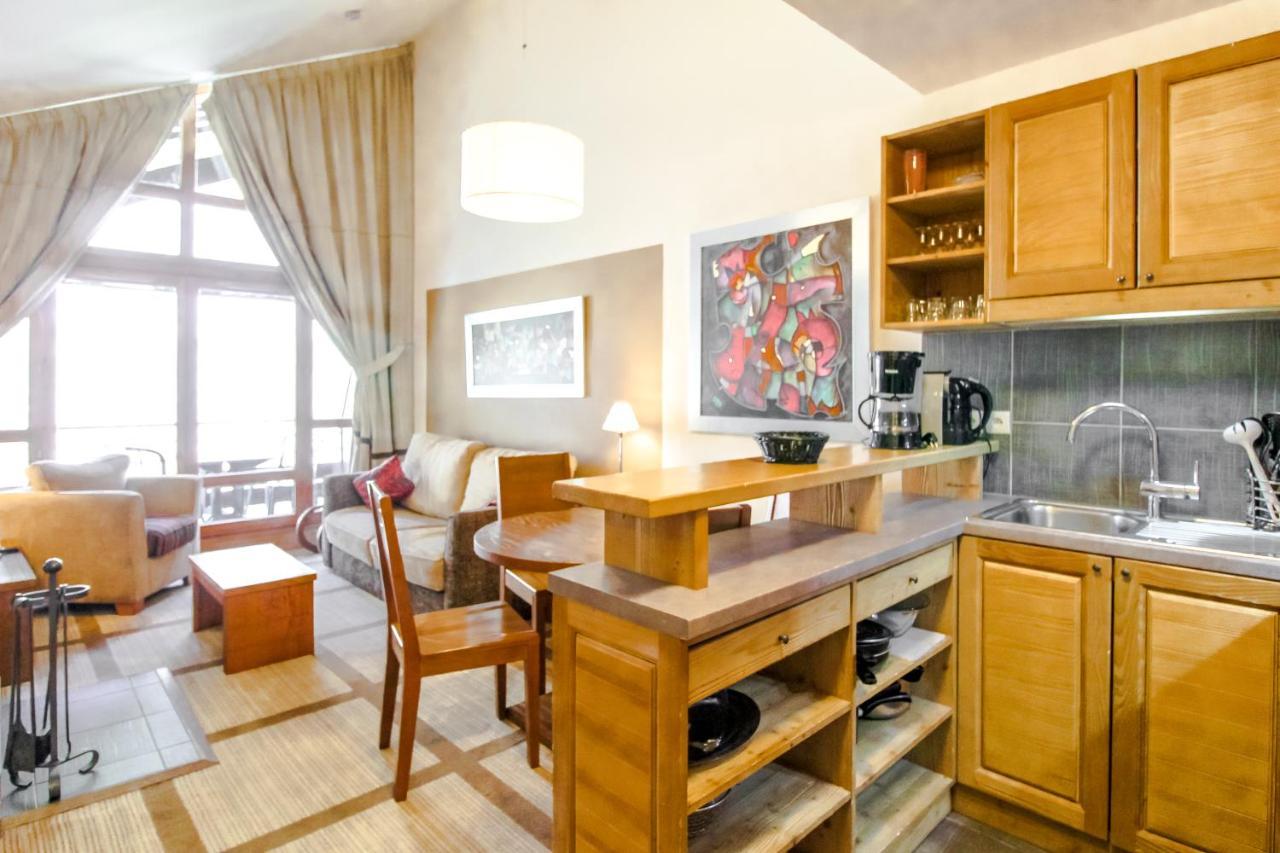 פליין Les Terrasses D'Eos, 1-Bed Apartment With Fireplace, Ski In, Ski Out מראה חיצוני תמונה