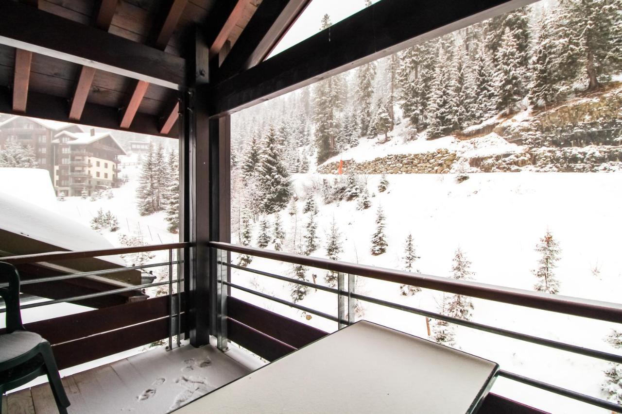 פליין Les Terrasses D'Eos, 1-Bed Apartment With Fireplace, Ski In, Ski Out מראה חיצוני תמונה