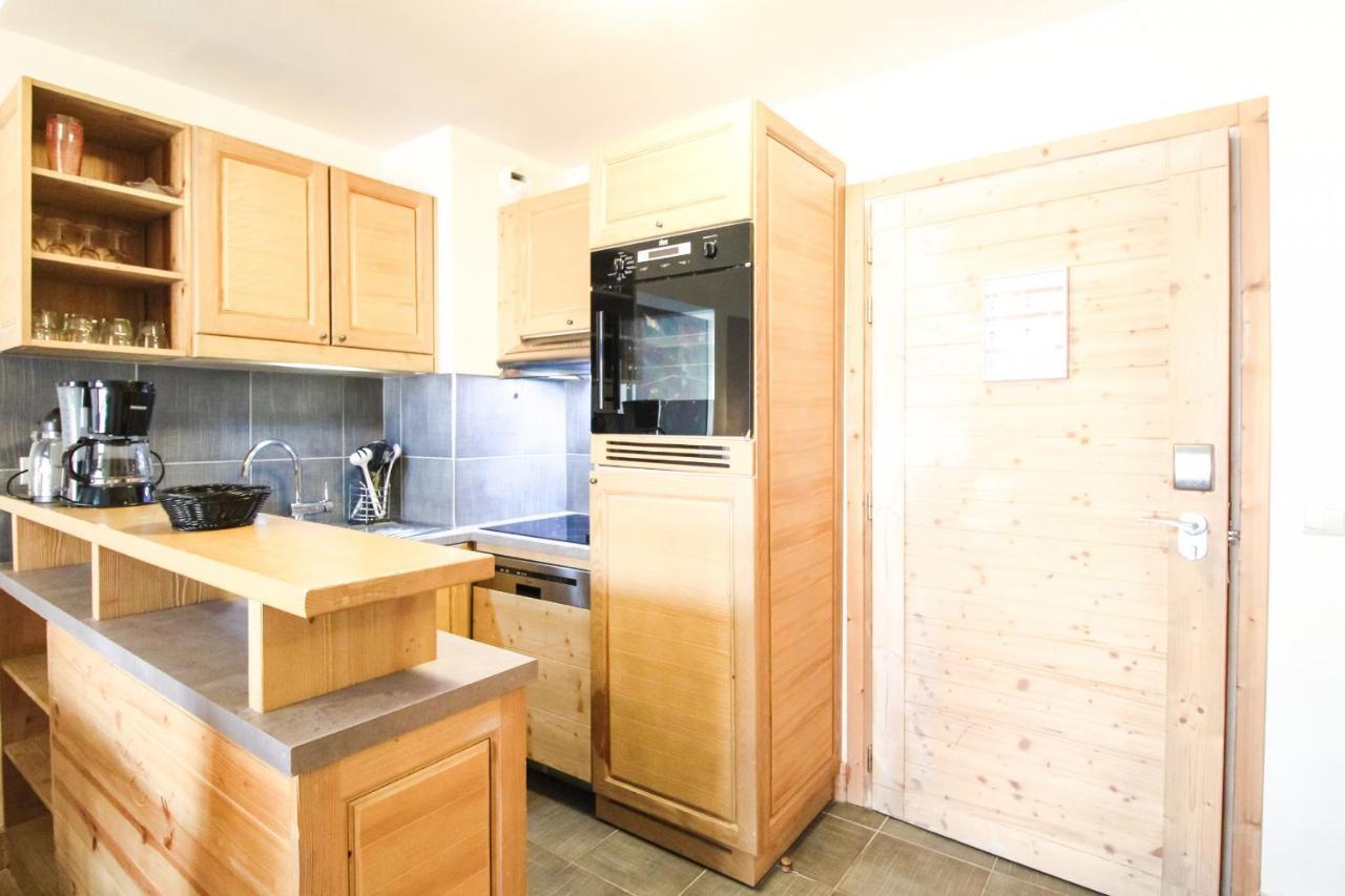 פליין Les Terrasses D'Eos, 1-Bed Apartment With Fireplace, Ski In, Ski Out מראה חיצוני תמונה