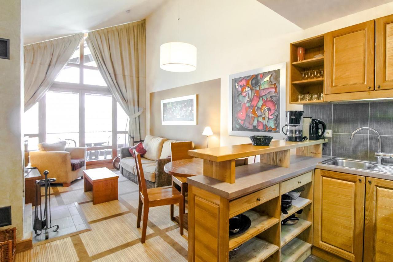פליין Les Terrasses D'Eos, 1-Bed Apartment With Fireplace, Ski In, Ski Out מראה חיצוני תמונה