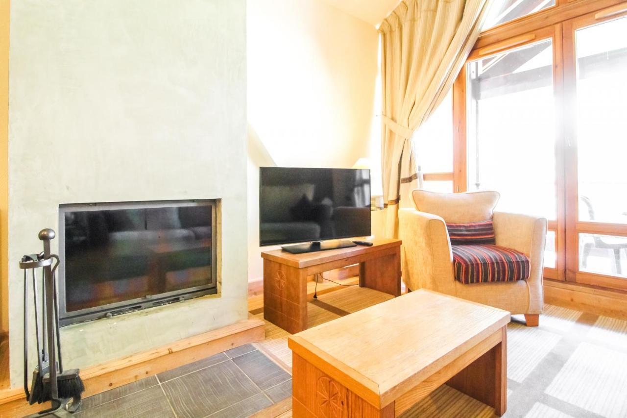 פליין Les Terrasses D'Eos, 1-Bed Apartment With Fireplace, Ski In, Ski Out מראה חיצוני תמונה