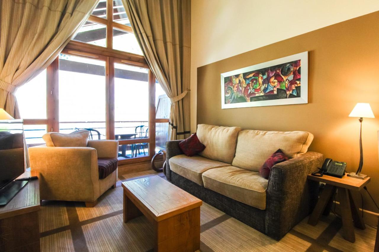 פליין Les Terrasses D'Eos, 1-Bed Apartment With Fireplace, Ski In, Ski Out מראה חיצוני תמונה