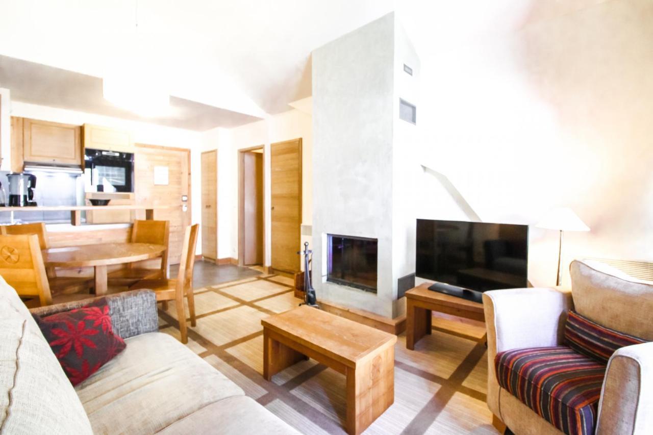 פליין Les Terrasses D'Eos, 1-Bed Apartment With Fireplace, Ski In, Ski Out מראה חיצוני תמונה